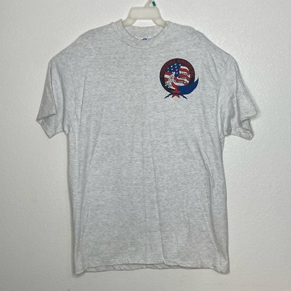 Vintage Tuskegee Airmen Inc. T Shirt by Hanes  Single Stitch Size XL.